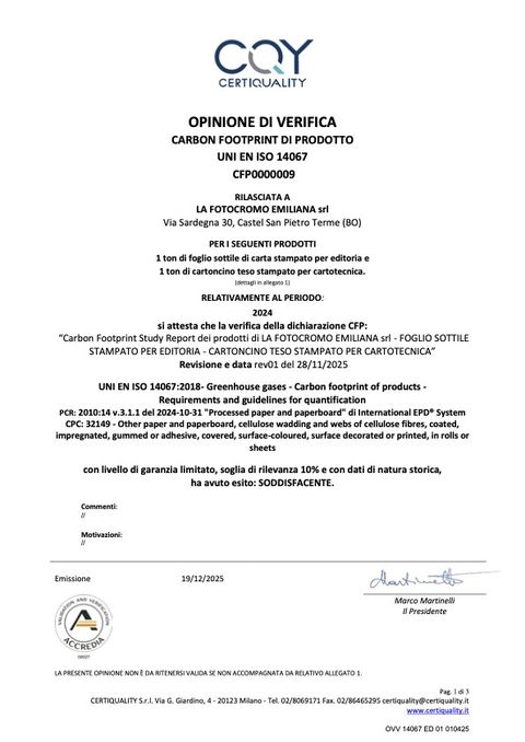 Thin sheet printed for publishing