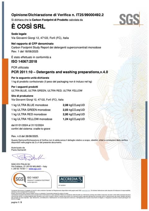 ULTRA GREEN Monodose